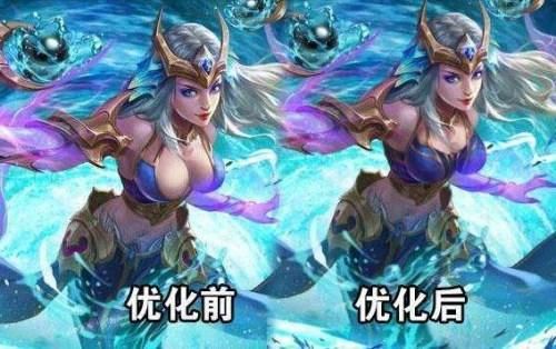 《王者荣耀》女英雄服装遭和谐  低胸变齐胸