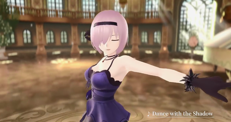 与影共舞！《FGO》音游官方公开玛修舞蹈新演示