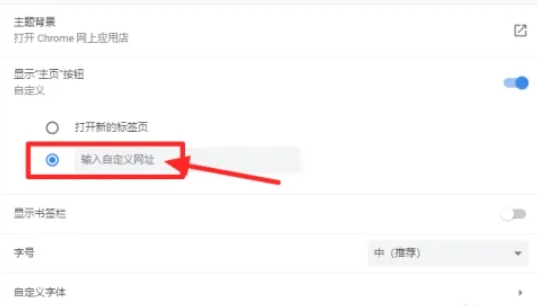 Google浏览器怎么设置主页