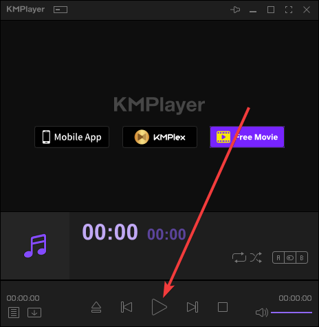KMPlayer怎么播放本地视频