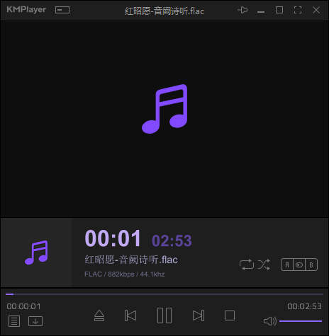KMPlayer怎么播放本地视频