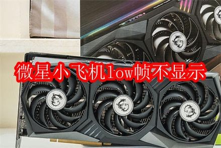 微星小飞机low帧不显示怎么办
