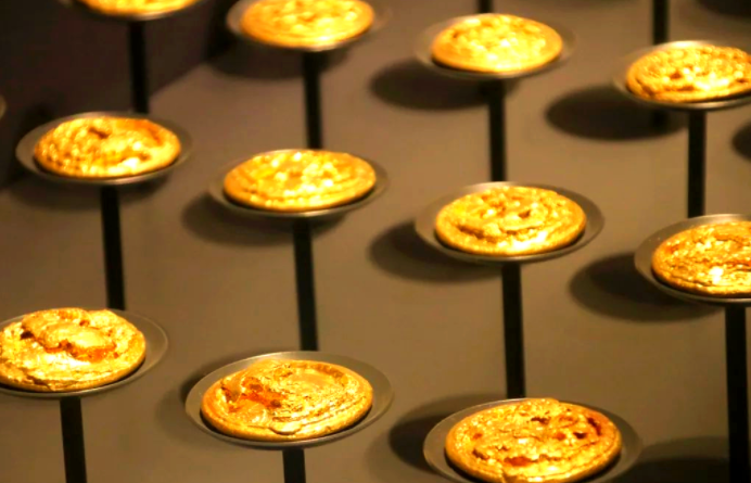 古人们的黄金制品有哪些 刘贺墓穴中的黄金制品下